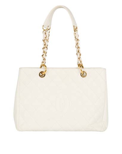 GST, &pound;1,300, Handbags, White, Caviar Leather, Front view